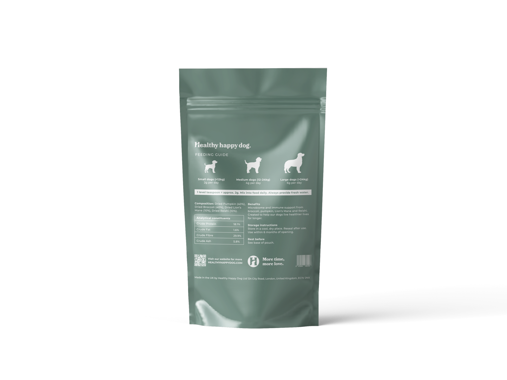 The Veggie One Healthy Happy Dog